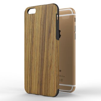 iPhone 6s CaseKans Wooden Style Premium Anti-Scratch Soft Slim Flexible TPU Case for iPhone 6  iPhone 6s 47 inch