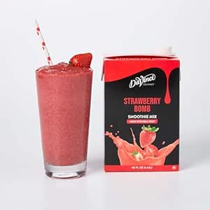 DaVinci Gourmet Strawberry Bomb Smoothie, 48 Fluid Ounces (Pack of 1)