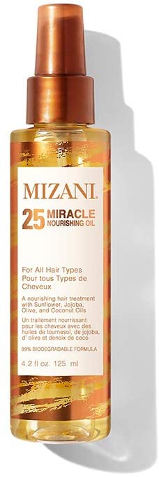 MIZANI 25 Miracle Nourishing Hair Oil, 125 mL