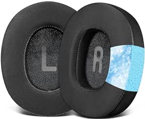 SOULWIT Cooling Gel Earpads Replacement for JBL Tune 700(700BT)/710(710BT)/720(720BT)/750(750BT,750BTNC)/760(760NC)/770(770NC) Headphones, Ear Pads Cushions with Softer Noise Isolation Foam (Black)