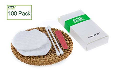 ECO Amenities Hotel Vanity Set, Individually Wrapped Paper Box, 100 Sets per Case