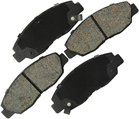 Bosch BE465A Blue Disc Brake Pad Set for Select 1997-2005 Acura EL and 1996-2011 Honda Civic Vehicles - FRONT