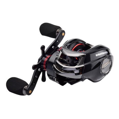 KastKing Royale Legend High Speed (7.0 :1) Low Profile Baitcasting Fishing Reel - Dual Brake System for Superior Casting Control - Best Baitcaster Reel with Oversized Handle - Carbon Fiber Drag System Provides 17.5 Lbs of Stopping Power