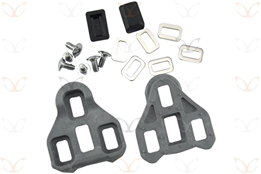 CarbonCycles Look KEO Compatible Cleats, 74 Grams with Screws and Washers (Pair)