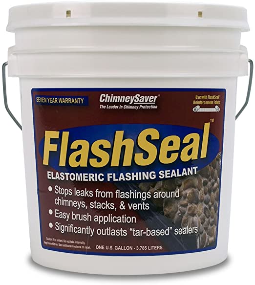 ChimneySaver FlashSeal Elastomeric Flashing Sealant, 1 Gallon (White)