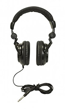 Tascam TH-02 Closed Back Studio Headphones, Black