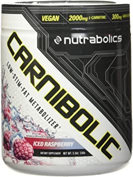Nutrabolics Dietary Supplement Carnibolic Iced Raspberry 156g (30 Servings)
