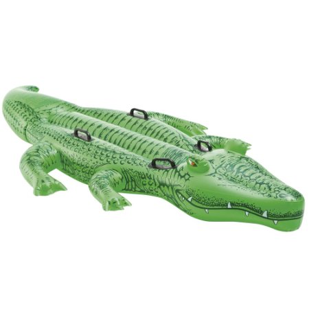 Intex Giant Gator Ride-On, 80" X 45", for Ages 3