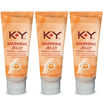 K-Y Warming Jelly Lubricant, 5 oz. (Pack of 3)