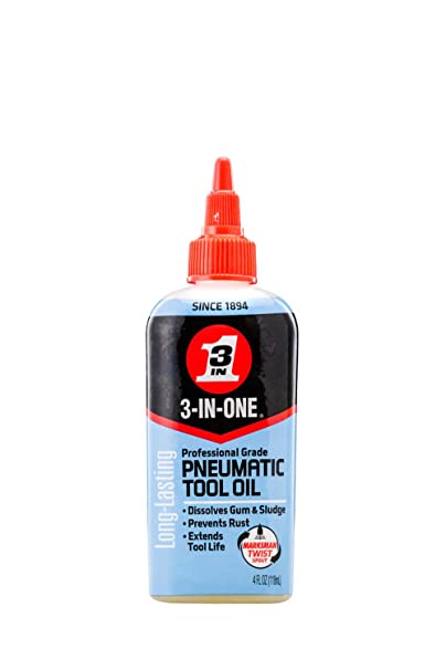 3-IN-ONE - 120049 Professional Grade Pneumatic Tool Oil, 4 OZ