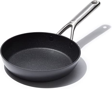 OXO Professional Hard Anodized PFAS-Free Nonstick, 8" Frying Pan Skillet, Induction, Diamond reinforced Coating, Dishwasher Safe, Oven Safe, Black