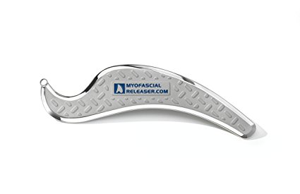 Myofascial Releaser Ellipse Plus - Physical Therapy Tool for Soft Tissue Mobilization w/ sandblasted grip