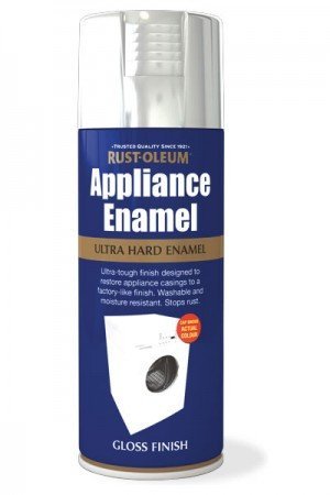 Rust-Oleum Appliance Enamel Aerosol Spray Paint Ultra-Tough Silver Stainless Steel Gloss (1 Pack)