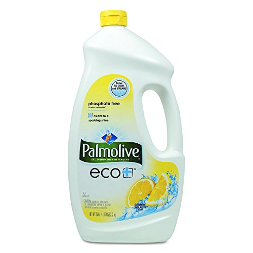 Palmolive 42706CT Automatic Dishwashing Gel, Lemon, 75oz Bottle (Case of 6)