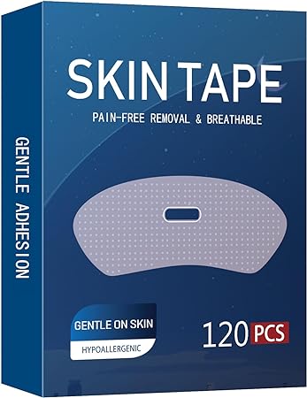Gentle Hypoallergenic Tape 120 PCS, Latex Free Medical Grade Tape, Pain-Free Removal Tape, Silicone Adhesive Strips