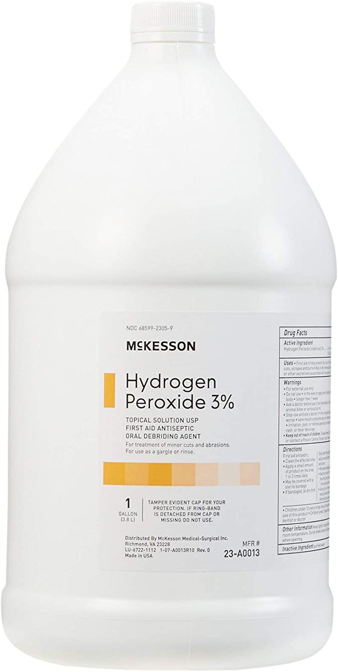 McKesson Antiseptic Hydrogen Peroxide 3% Strength