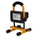 Ledwholesalers 12-Watt Rechargeable Portable LED Work Light with 12 and 120 Volt Charger 3851WH