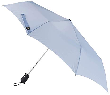 Lewis N. Clark Automatic Travel Umbrella, Blue, One Size