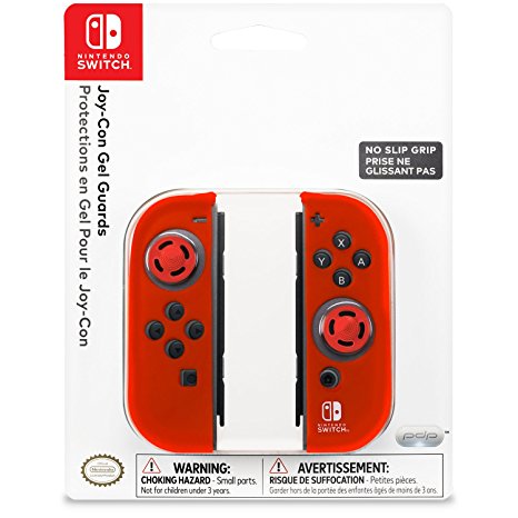 Nintendo Switch Joy-Con Gel Guards - Red