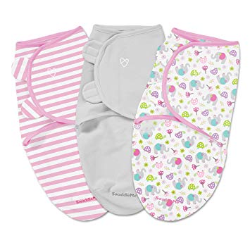 SwaddleMe Original Swaddle 3-PK, Ellie Flower (SM)