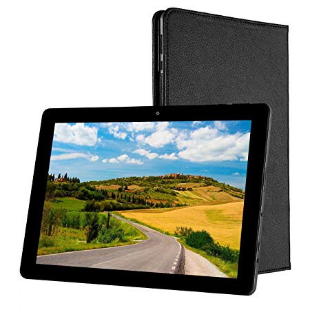 Android Tablet 10 Inch WiFi PC Tablets - Winnovo VTab MTK MT8163 2GB RAM 16GB Memory 1280x800 IPS 2.0MP 5.0MP Dual Camera 5.0GHz WiFi GPS Bluetooth FM