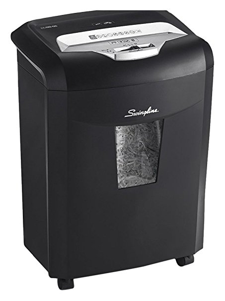 Swingline Micro-Cut Paper Shredder, 9-Sheet, EM09-06, Black (1757399)