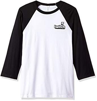 Twitch Combo Logo Men's Baseball Tee