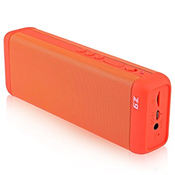 Bluetooth Speakers, Soggiv Z9 Bluetooth Wireless Speakers Portable Speaker with Microphone for iPhone 6 6S 5S iPad 4/3/2 Nexus Samsung Other Smartphone and Tablet