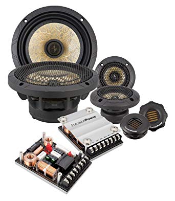 Precision Power P.65C3 6.5" 3-Way Power Class Series Component Car Audio Speaker System