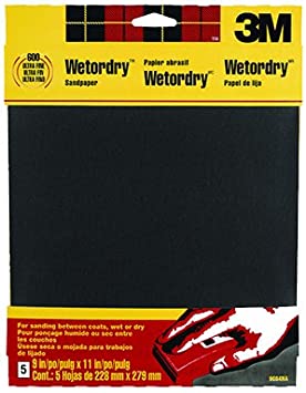 3M 400 Wet-Or-Dry Sandpaper 5Pk