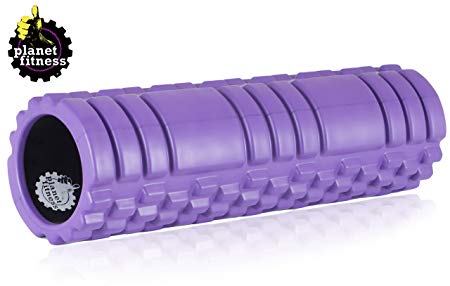 Planet Fitness 18" Purple Deep Tissue Hollow Core Roller