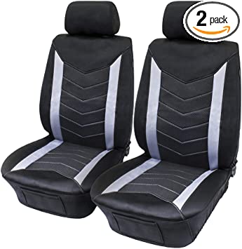 Eurow Vehicle Seat Covers Waterproof Wetsuit SCR Material 2 Pack