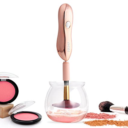 Makeup Brush Cleaner, SIX-QU Portable Electronic Automatic Brushes Cleaner, Completely Wash in Seconds and Dry Your Makeup Brushes