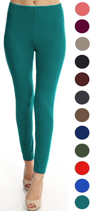 Lush Moda High Quality Extra Soft Leggings - Variety of Colors
