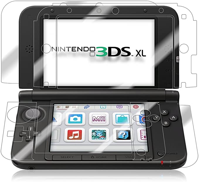 Skinomi Full Body Skin TechSkin Full Coverage Clear Protector for Nintendo 3DS XL (2012, 1st Generation) (Screen Protector   Back Cover) HD Film