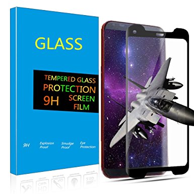 Pixel 2XL Screen Proetctor, Tempered Glass Screen Protector for Google Pixel 2XL [Full Coverage] [Case Friendly] [Scratch Terminator] [Ultra Clear] [9H Hardness] (Google Pixel 2XL)
