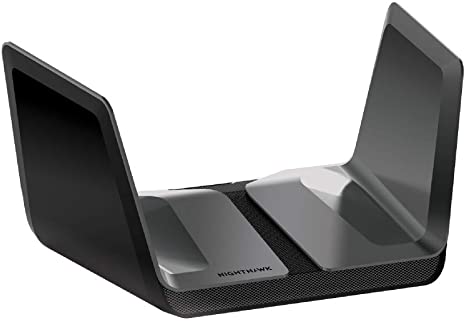 Netgear Nighthawk AX8 Router Wireless Dual-Band (2.4 GHz/5 GHz) Gigabit Ethernet Nero