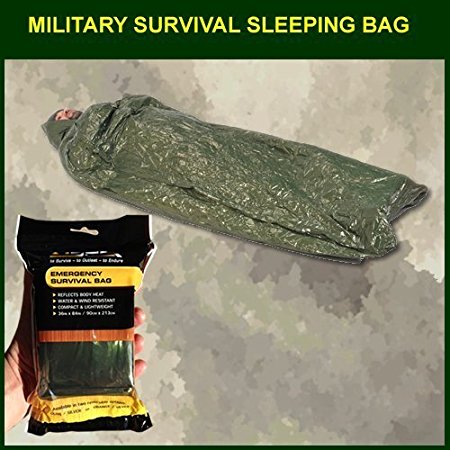 Proforce Olive/Silver Emergency Survival Bag
