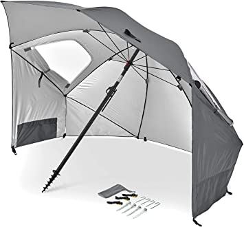 Sport-Brella Premiere UPF 50  Umbrella Shelter for Sun and Rain Protection (8-Foot)