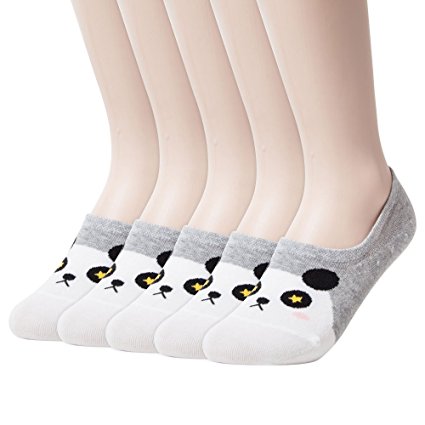 Sockstheway Womens Cute Anti-Slip No Show Socks, Cat Low Cut Liners