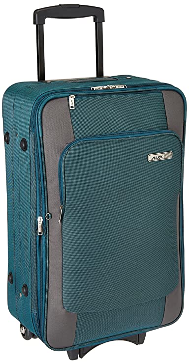 Alfa Polyester 25 cms Green Softsided Check-in Luggage (STRO2W69GRN)