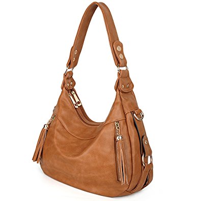 UTO Women Handbag PU Leather Purse Hobo Style Shoulder Bag