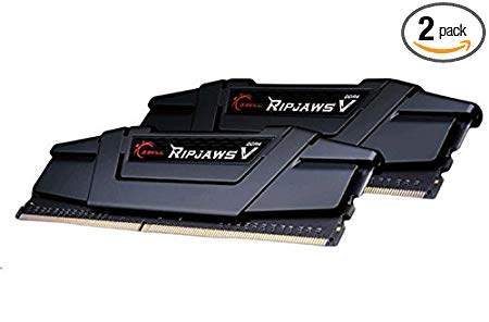 G.SKILL Ripjaws V Series 8GB (2 x 4GB) 288-Pin DDR4 SDRAM DDR4 3200 (PC4 25600) Intel Z170 Platform Desktop Memory Model F4-3200C16D-8GVK