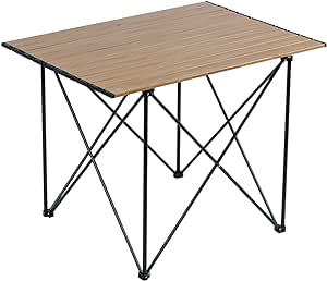 iClimb Ultralight Compact Camping Folding Table with Carry Bag (Reinforced Nature - XL)