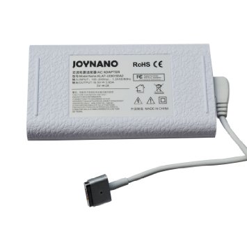 JoyNano 60W MagSafe 2 Power Adapter 16.5V 3.65A Plus 5V 2A USB Charger Compatible Apple Macbook Pro 13-inch Retina Display MagSafe2 Power-Port Ultra Slim White UK Plug