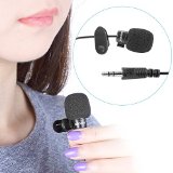 Neewer 35mm Hands Free Computer Clip on Mini Lapel Microphone 3X Lapel Microphone