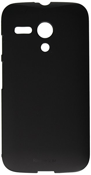 Moto G Case - Ringke Slim Better Grip Premium Hard Case Cover with Free Screen Protector for Motorola Moto G 1st Gen. 2013 - Retail Packaging - Black