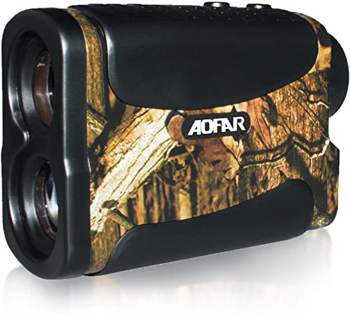 AOFAR HX-700N Hunting Range Finder 700 Yards Waterproof Archery Rangefinder for Bow Hunting with Range Scan Fog and Speed Mode, Free Battery, Carrying Case…