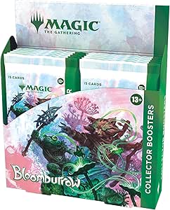 Magic: The Gathering Bloomburrow Collector Booster Box - 12 Packs (180 Magic Cards) (English Version)