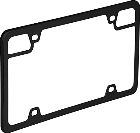Bell Automotive 22-1-46716-8 Universal Black Tag Defense License Plate Frame, Multi